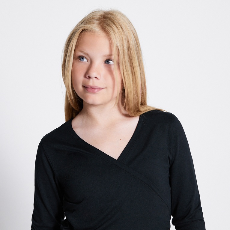 Wrap top "Swift top" Black